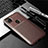 Coque Silicone Housse Etui Gel Serge pour Google Pixel 4a Marron