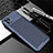 Coque Silicone Housse Etui Gel Serge pour Huawei Enjoy 20 5G Bleu