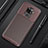 Coque Silicone Housse Etui Gel Serge pour Huawei Nova 5z Marron