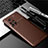 Coque Silicone Housse Etui Gel Serge pour Huawei Nova 8 Pro 5G Marron