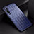 Coque Silicone Housse Etui Gel Serge pour Huawei P30 Bleu