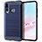 Coque Silicone Housse Etui Gel Serge pour Huawei P30 Lite Bleu