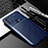 Coque Silicone Housse Etui Gel Serge pour Motorola Moto G50 Bleu