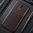 Coque Silicone Housse Etui Gel Serge pour Nokia 3.1 Plus Marron