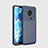 Coque Silicone Housse Etui Gel Serge pour Nokia 6.2 Bleu