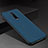 Coque Silicone Housse Etui Gel Serge pour Oppo R17 Pro Bleu