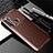 Coque Silicone Housse Etui Gel Serge pour Realme 6i Marron