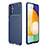 Coque Silicone Housse Etui Gel Serge pour Samsung Galaxy A04s Bleu
