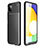 Coque Silicone Housse Etui Gel Serge pour Samsung Galaxy F42 5G Noir
