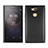 Coque Silicone Housse Etui Gel Serge pour Sony Xperia L2 Noir