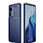 Coque Silicone Housse Etui Gel Serge pour Xiaomi Mi 12S Pro 5G Bleu