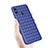 Coque Silicone Housse Etui Gel Serge pour Xiaomi Mi 8 Bleu