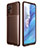 Coque Silicone Housse Etui Gel Serge pour Xiaomi Poco M5S Marron