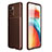 Coque Silicone Housse Etui Gel Serge pour Xiaomi Poco X3 GT 5G Marron