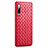 Coque Silicone Housse Etui Gel Serge R01 pour Huawei P30 Rouge