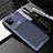 Coque Silicone Housse Etui Gel Serge S01 pour Google Pixel 5 Bleu