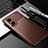 Coque Silicone Housse Etui Gel Serge S01 pour Huawei Nova 9 SE Marron