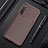 Coque Silicone Housse Etui Gel Serge S01 pour Oppo K5 Marron