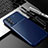 Coque Silicone Housse Etui Gel Serge S01 pour Oppo Reno6 5G Bleu