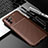 Coque Silicone Housse Etui Gel Serge S01 pour Oppo Reno6 Z 5G Marron