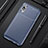 Coque Silicone Housse Etui Gel Serge S01 pour Samsung Galaxy A10e Bleu