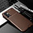 Coque Silicone Housse Etui Gel Serge S01 pour Samsung Galaxy A32 5G Marron