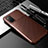 Coque Silicone Housse Etui Gel Serge S01 pour Samsung Galaxy F52 5G Marron