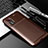 Coque Silicone Housse Etui Gel Serge S01 pour Samsung Galaxy XCover 5 SM-G525F Marron