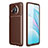 Coque Silicone Housse Etui Gel Serge S01 pour Xiaomi Mi 10i 5G Marron