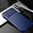 Coque Silicone Housse Etui Gel Serge S01 pour Xiaomi Redmi Note 11R 5G Bleu