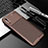 Coque Silicone Housse Etui Gel Serge S02 pour Xiaomi Redmi 9A Marron