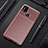 Coque Silicone Housse Etui Gel Serge T01 pour Samsung Galaxy M21s Marron