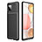 Coque Silicone Housse Etui Gel Serge WL1 pour Samsung Galaxy A12 5G Noir