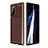 Coque Silicone Housse Etui Gel Serge WL1 pour Samsung Galaxy Note 20 5G Marron