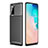 Coque Silicone Housse Etui Gel Serge WL1 pour Samsung Galaxy S20 Noir
