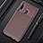 Coque Silicone Housse Etui Gel Serge Y01 pour Huawei Honor 20 Lite Marron