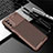 Coque Silicone Housse Etui Gel Serge Y01 pour Huawei Honor 30 Lite 5G Marron