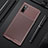 Coque Silicone Housse Etui Gel Serge Y01 pour Samsung Galaxy Note 10 5G Marron