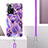 Coque Silicone Motif Fantaisie Souple Couleur Unie Etui Housse avec Laniere Strap Y01B pour Xiaomi Mi 11i 5G (2022) Petit