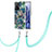 Coque Silicone Motif Fantaisie Souple Couleur Unie Etui Housse avec Laniere Strap Y01B pour Xiaomi Mi 11T 5G Petit