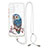 Coque Silicone Motif Fantaisie Souple Couleur Unie Etui Housse avec Laniere Strap Y01X pour Samsung Galaxy S20 5G Mixte