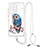 Coque Silicone Motif Fantaisie Souple Couleur Unie Etui Housse avec Laniere Strap Y01X pour Samsung Galaxy S20 Ultra Mixte