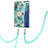 Coque Silicone Motif Fantaisie Souple Couleur Unie Etui Housse avec Laniere Strap Y02B pour Samsung Galaxy Note 20 5G Vert