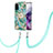 Coque Silicone Motif Fantaisie Souple Couleur Unie Etui Housse avec Laniere Strap Y02B pour Samsung Galaxy S20 5G Petit