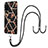 Coque Silicone Motif Fantaisie Souple Couleur Unie Etui Housse avec Laniere Strap Y02B pour Samsung Galaxy S20 5G Petit