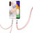 Coque Silicone Motif Fantaisie Souple Couleur Unie Etui Housse avec Laniere Strap Y03B pour Samsung Galaxy A13 5G Petit