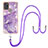 Coque Silicone Motif Fantaisie Souple Couleur Unie Etui Housse avec Laniere Strap Y05B pour Samsung Galaxy A21s Petit