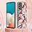 Coque Silicone Motif Fantaisie Souple Couleur Unie Etui Housse avec Laniere Strap Y06B pour Samsung Galaxy A23 4G Petit