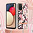 Coque Silicone Motif Fantaisie Souple Couleur Unie Etui Housse avec Laniere Strap Y06B pour Samsung Galaxy M02s Petit