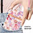 Coque Silicone Motif Fantaisie Souple Couleur Unie Etui Housse avec Laniere Strap Y06B pour Samsung Galaxy S20 FE 4G Petit